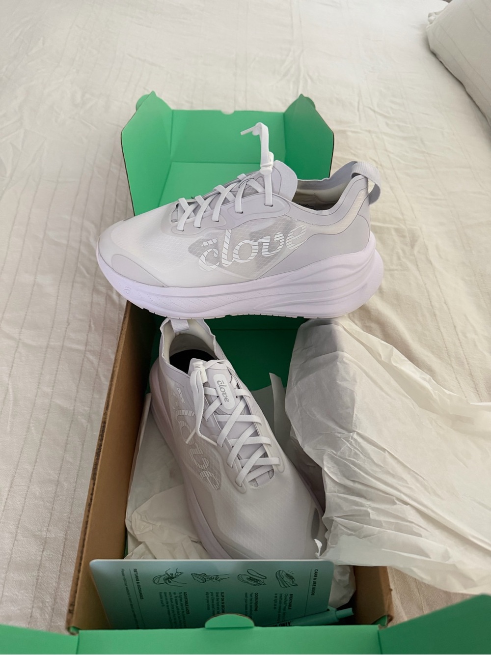 CLove Women's White Platform Sneakers
